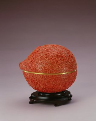 Gold Coral peach type box