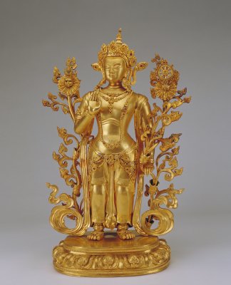Eight five golden Maitreya Bodhisattva